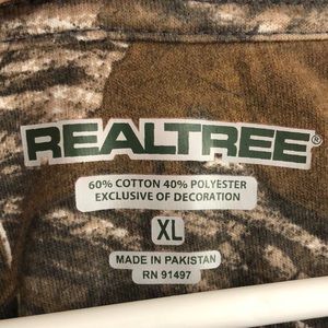 New Men’s Realtree long sleeve navy shirt